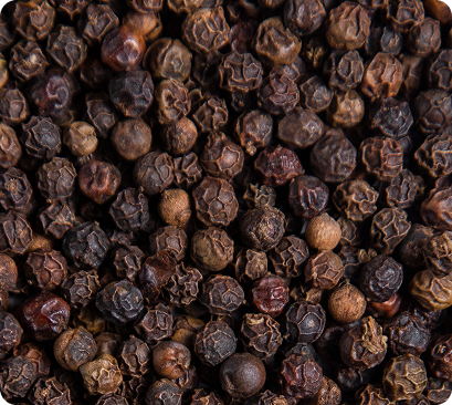 black milled pepper corns as background high quality photo 1