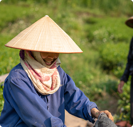 shallow focus shot japanese elderly people working field 1 (1)